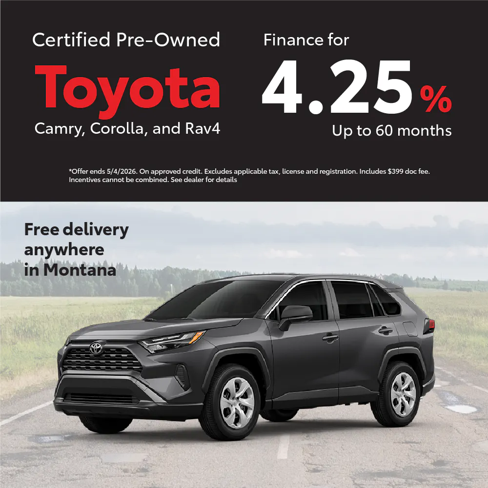 CPO APR April | Toyota of Bozeman