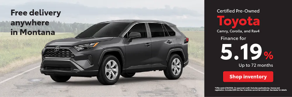 CPO APR June | Toyota of Bozeman