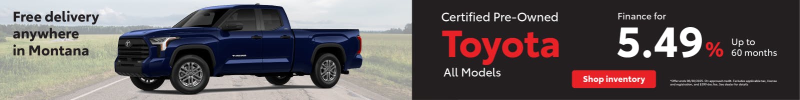CPO APR June | Toyota of Bozeman