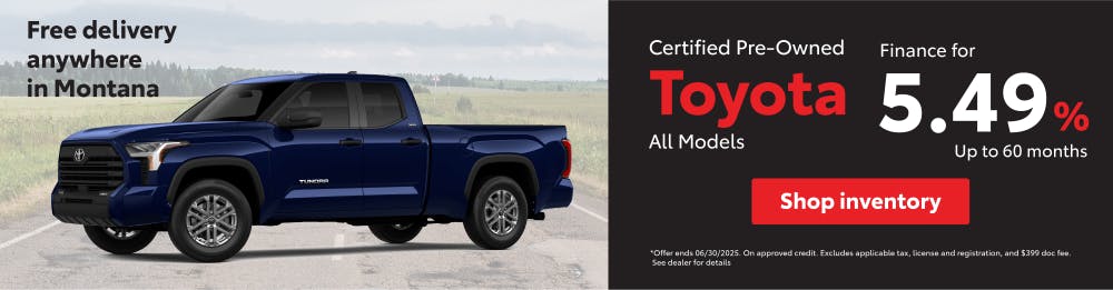 CPO APR June | Toyota of Bozeman