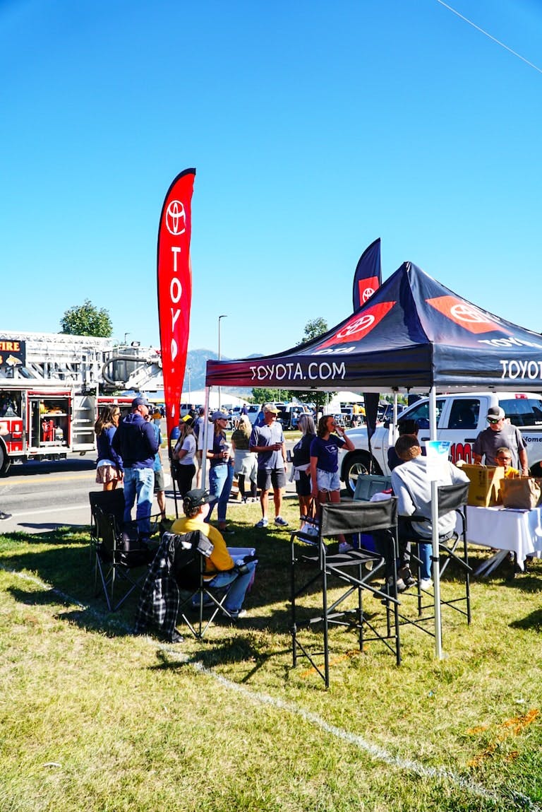 Toyota Tailgate with tents