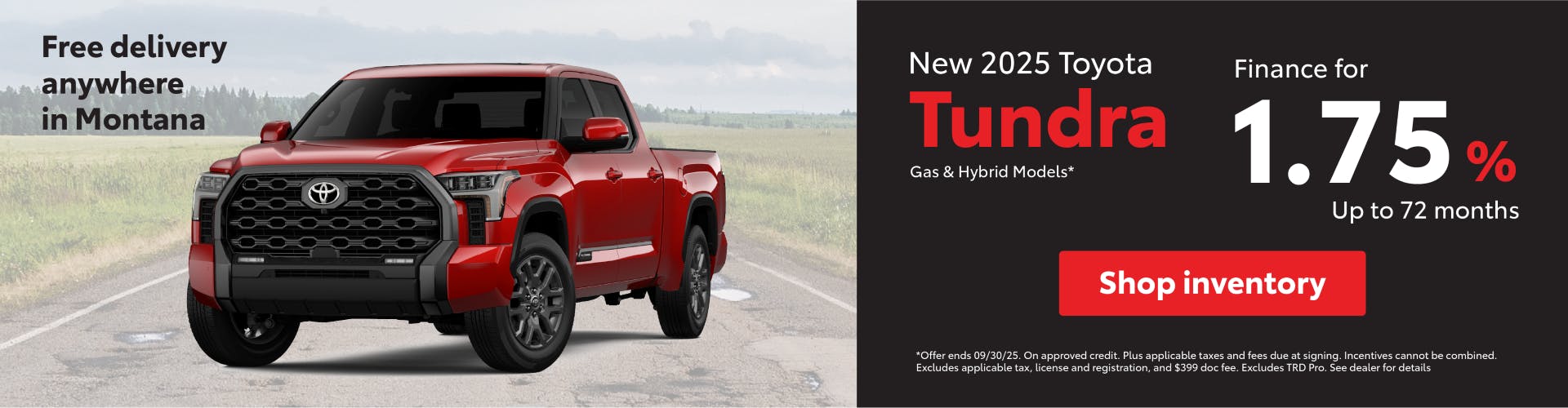 Tundra APR September
