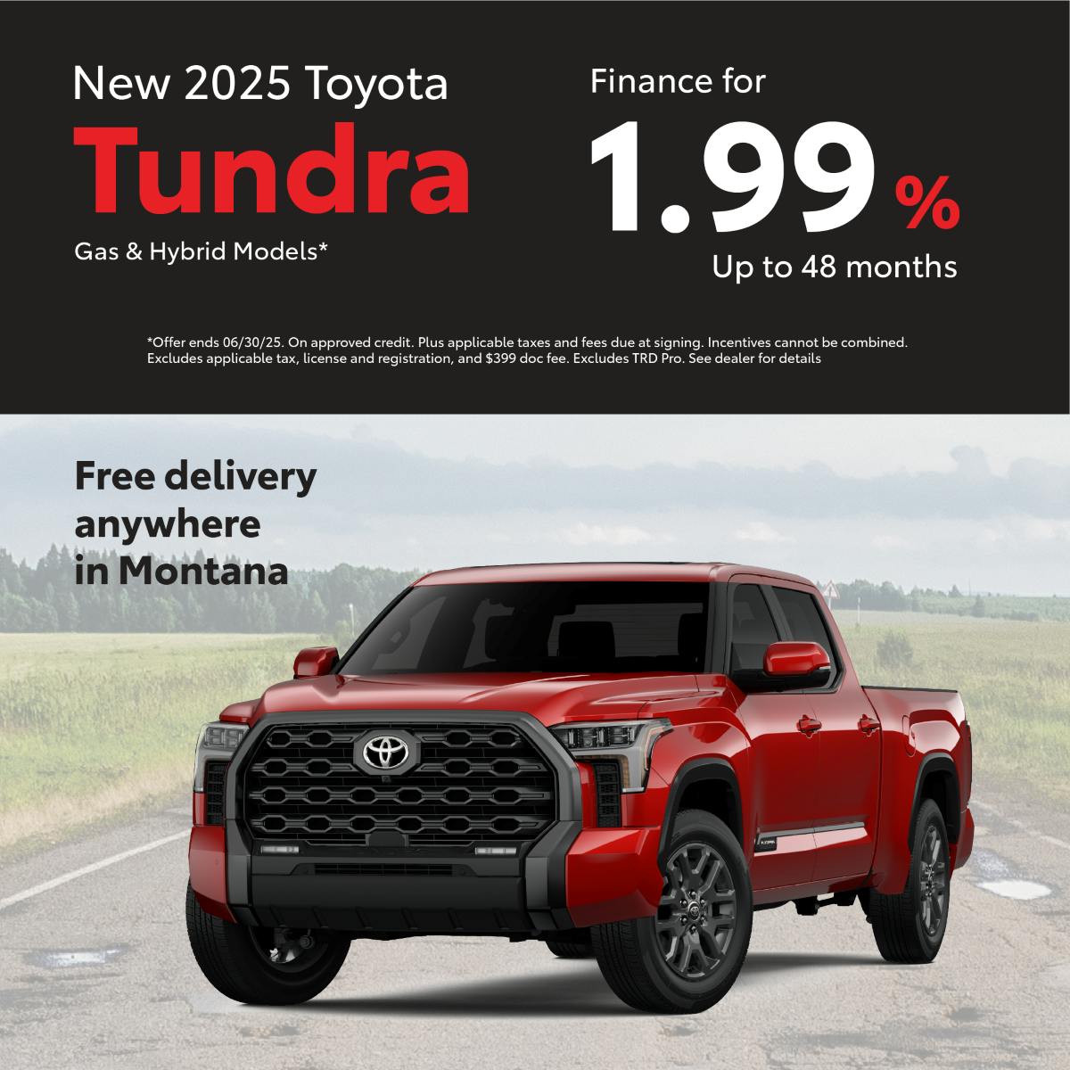 Tundra APR June | Toyota of Bozeman