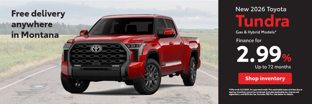 Tundra APR November | Toyota of Bozeman