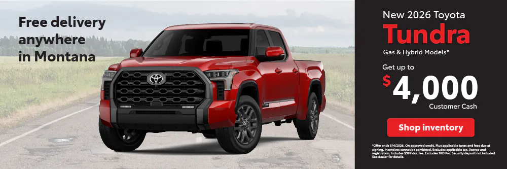 Tundra TFS April | Toyota of Bozeman