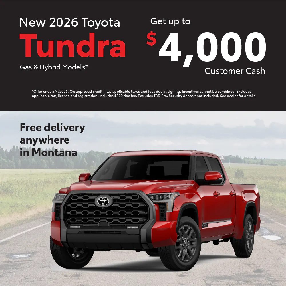 Tundra TFS April | Toyota of Bozeman