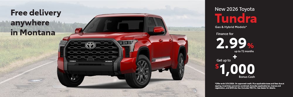 Tundra TFS March | Toyota of Bozeman