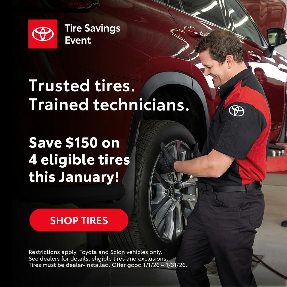 January 2026 NAT Tire Savings Event