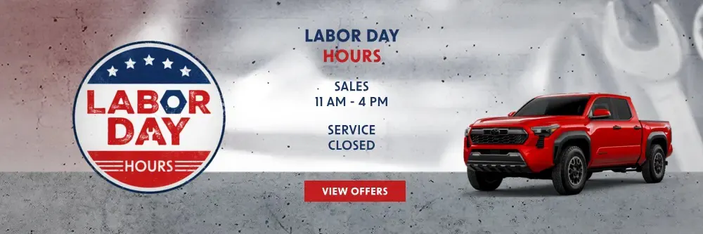 Labor Day Hours | Bristol Toyota