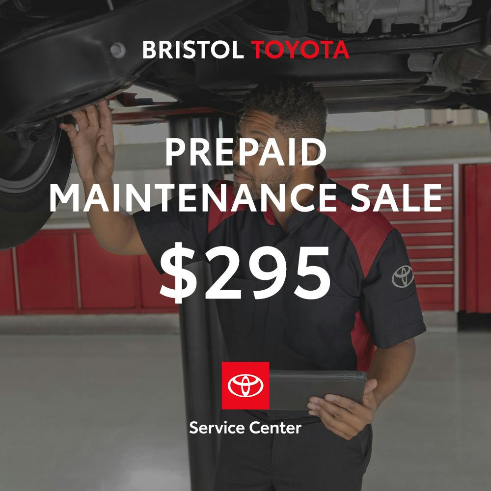 Prepaid Maintenance Special | Bristol Toyota