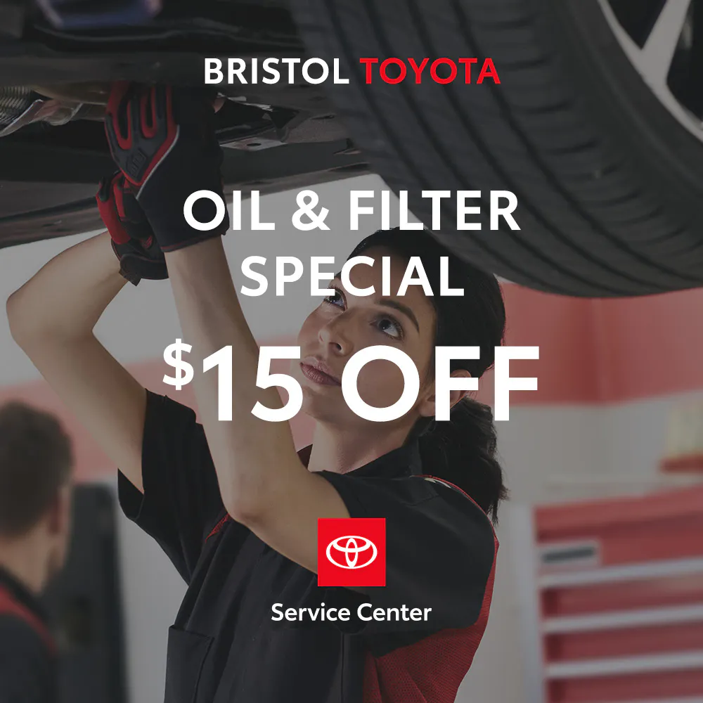 Oil and Filter Special | Bristol Toyota