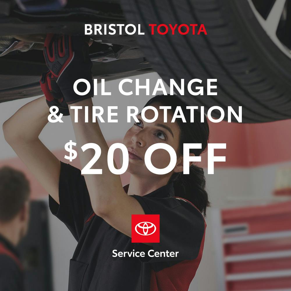 Oil Change and Tire Rotation | Bristol Toyota