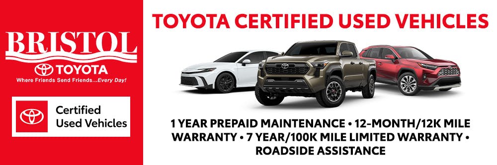 Toyota certified vehicles | Bristol Toyota