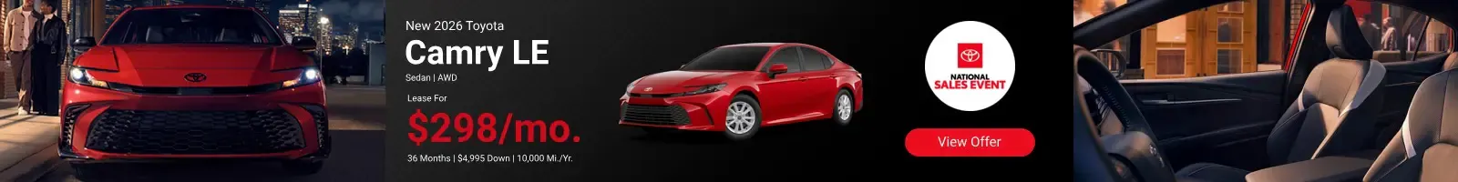 New 2026 Toyota Camry LE