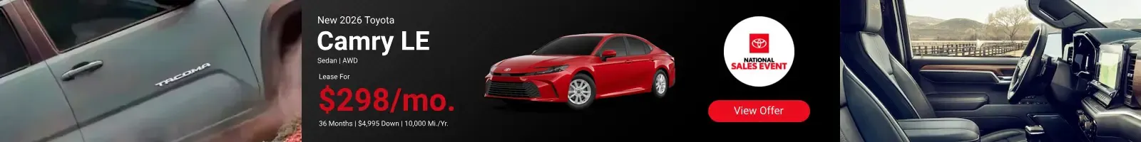 New 2026 Toyota Camry LE