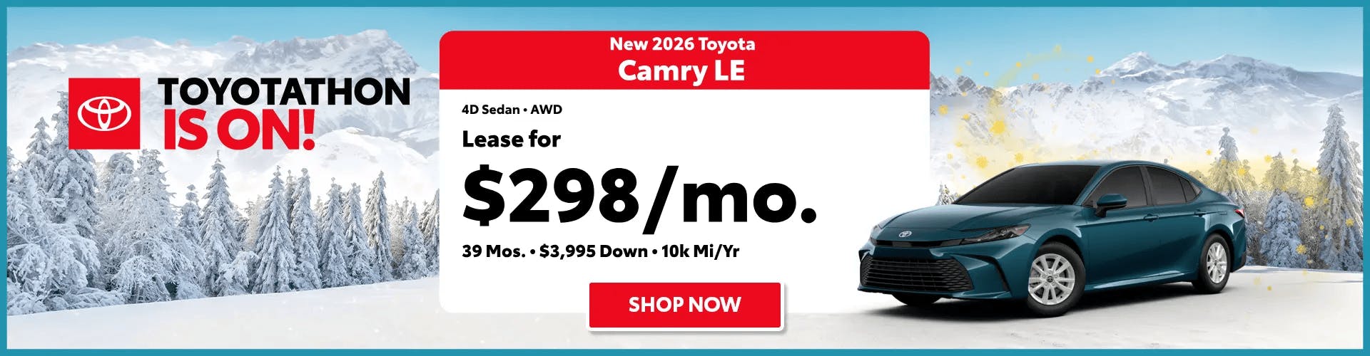 New 2026 Toyota Camry LE
