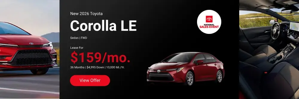 New 2026 Toyota Corolla LE | Bristol Toyota
