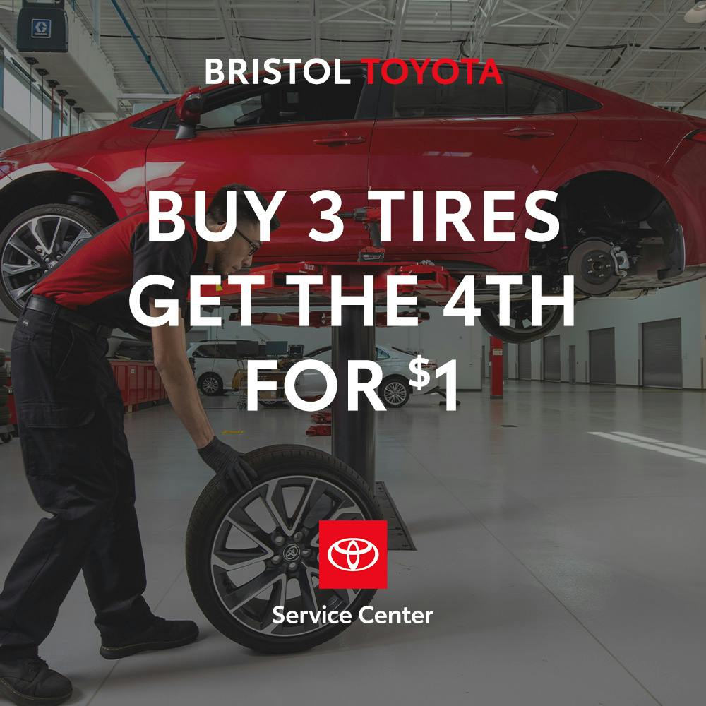 Buy 3 Tires, Get the 4th for $1 | Bristol Toyota