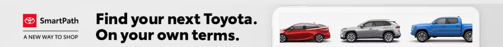 Toyota SmartPath Banner