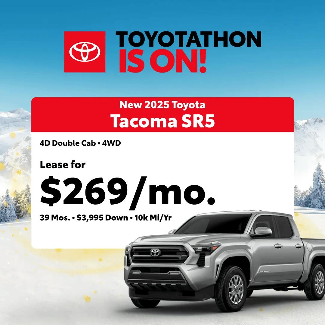 New 2025 Toyota Tacoma SR5