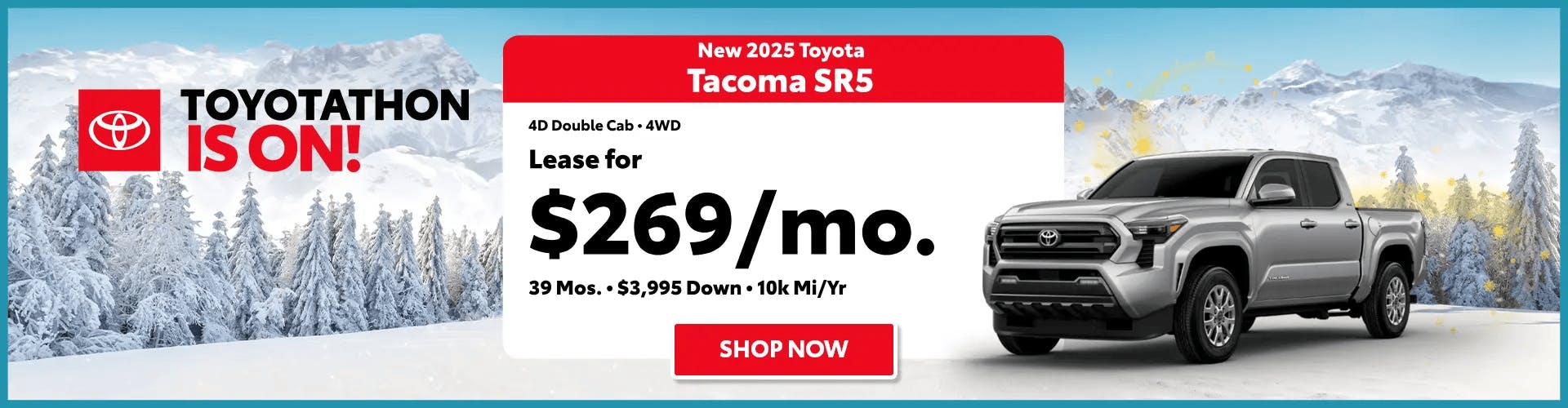 New 2025 Toyota Tacoma SR5