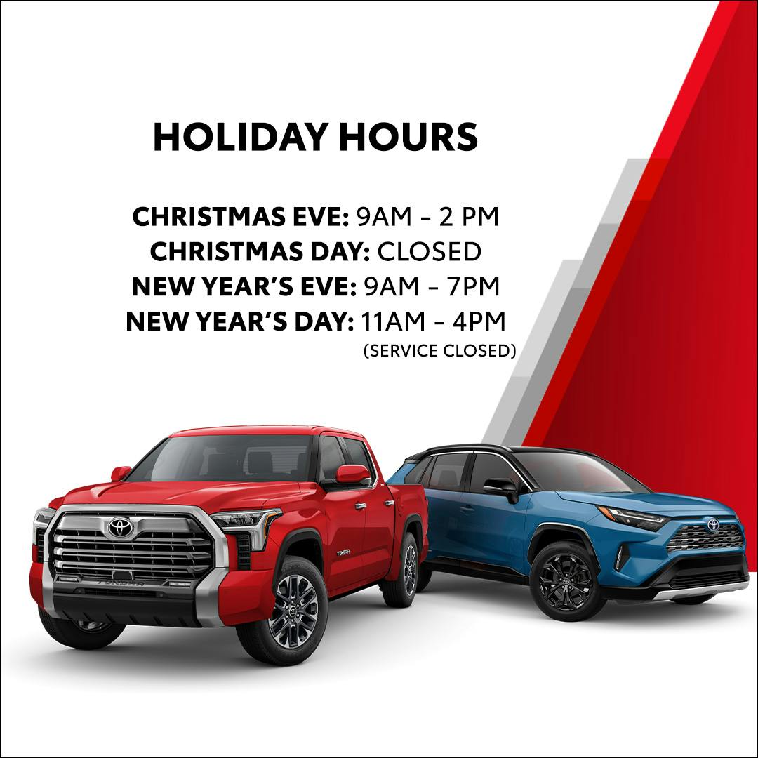 Holiday Hours