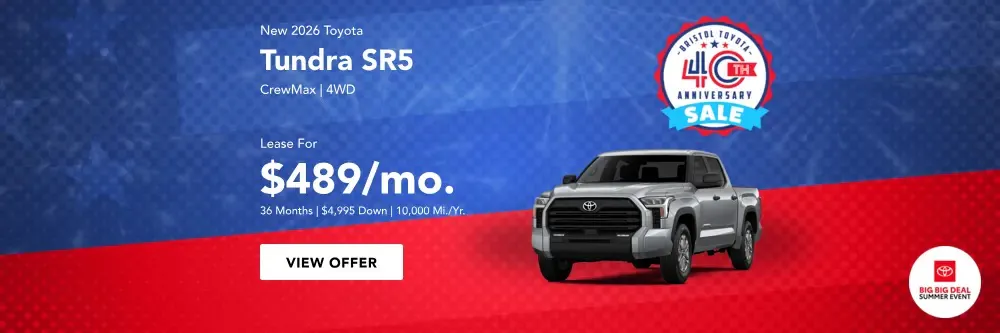 New 2026 Toyota Tundra SR5 | Bristol Toyota