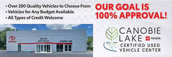 Certified Used Vehicle Center Now Open | Canobie Lake Toyota