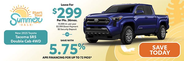 New 2025 Toyota Tacoma SR5 Double Cab 4WD | Canobie Lake Toyota