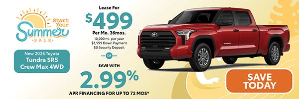 New 2025 Toyota Tundra SR5 Crew Max 4WD | Canobie Lake Toyota