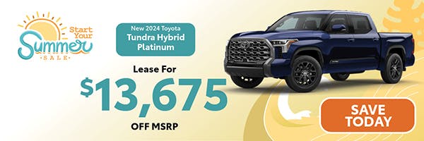 New 2024 Toyota Tundra Hybrid Platinum | Canobie Lake Toyota