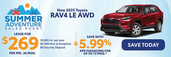 New 2025 Toyota RAV4 LE AWD | Canobie Lake Toyota