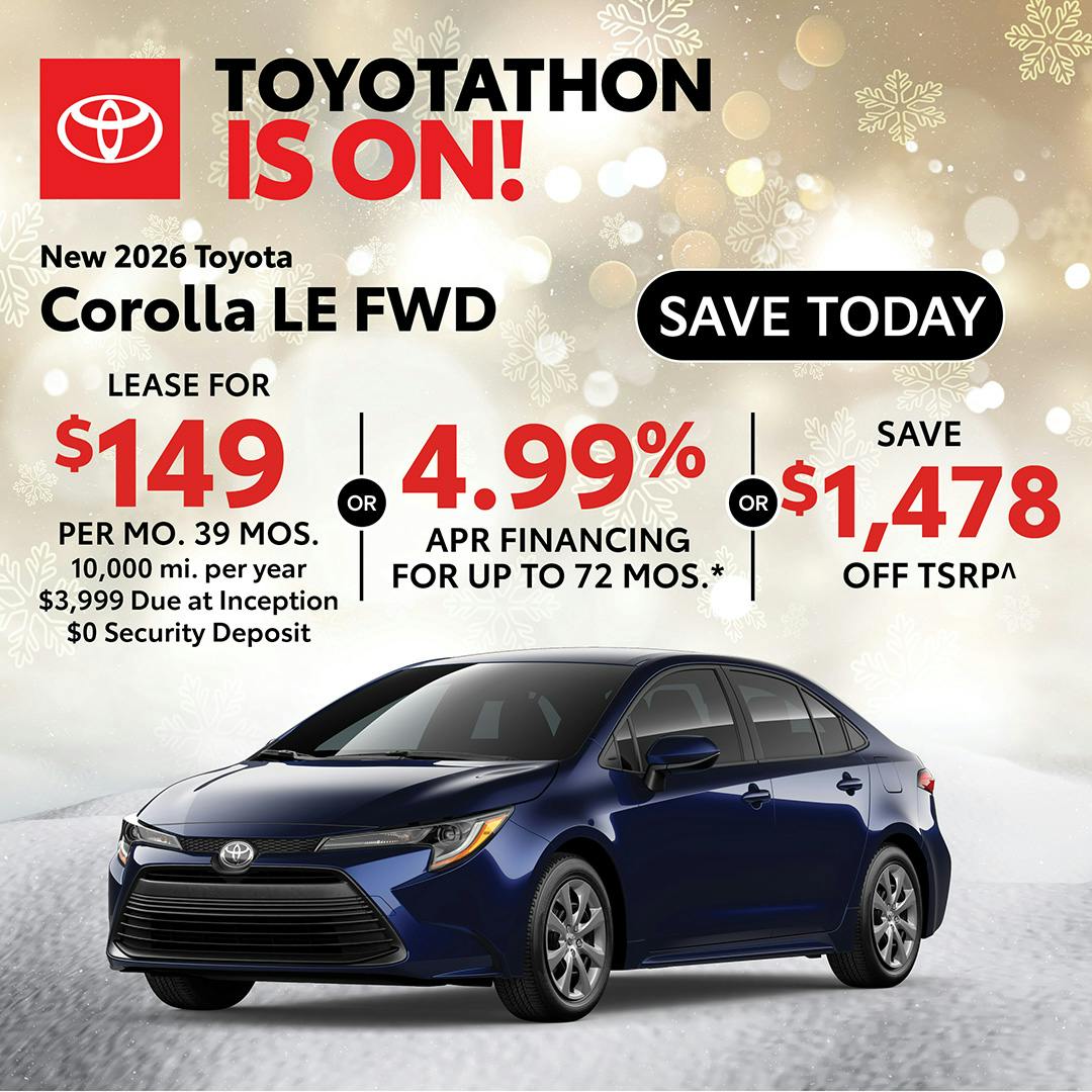 New 2026 Toyota Corolla LE FWD | Canobie Lake Toyota
