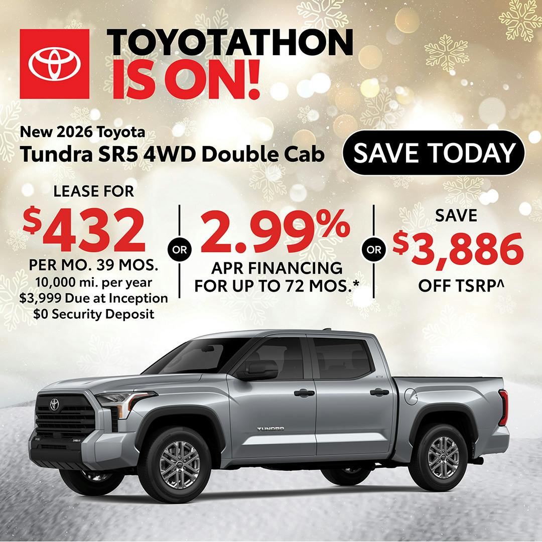 New 2026 Toyota Tundra SR5 4WD Double Cab | Canobie Lake Toyota
