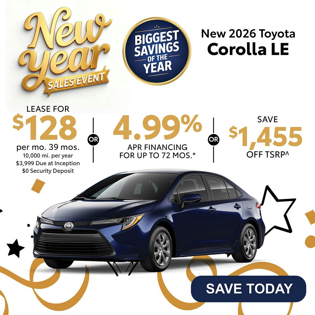 New 2026 Toyota Corolla LE | Canobie Lake Toyota