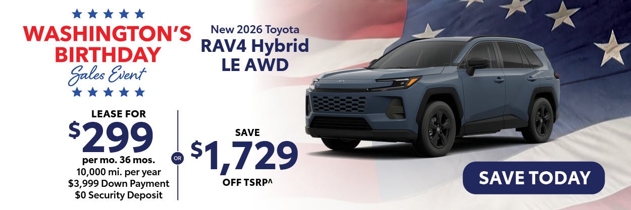 New 2026 Toyota RAV4 Hybrid LE AWD | Canobie Lake Toyota