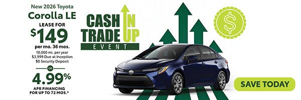 New 2026 Toyota Corolla LE | Canobie Lake Toyota