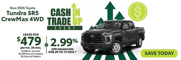 New 2026 Toyota Tundra SR5 CrewMax 4WD | Canobie Lake Toyota