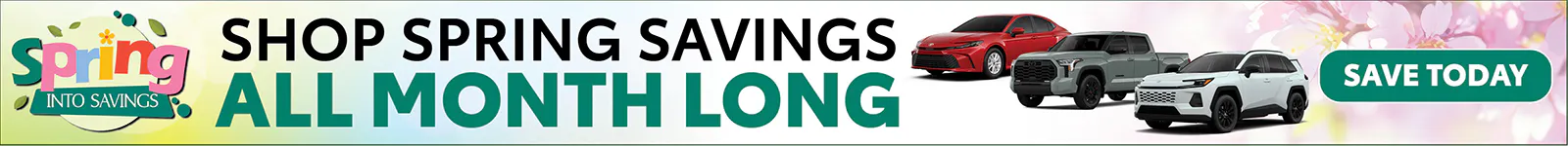 Spring Into Savings
