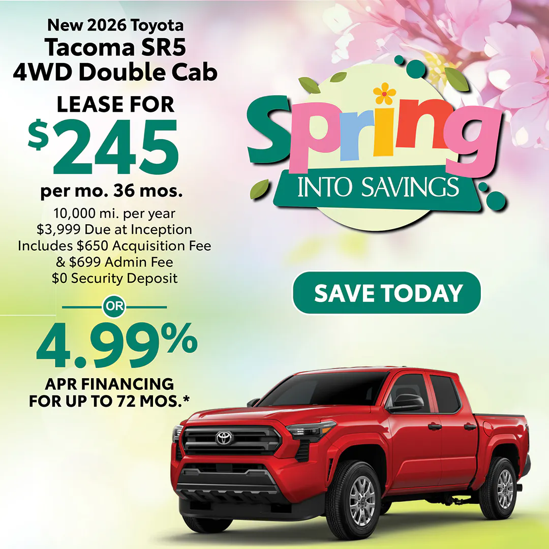 New 2026 Toyota Tacoma SR5 4WD Double Cab | Canobie Lake Toyota