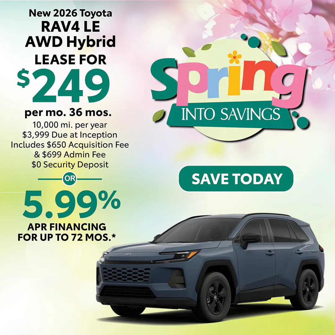 New 2026 Toyota RAV4 LE AWD Hybrid | Canobie Lake Toyota