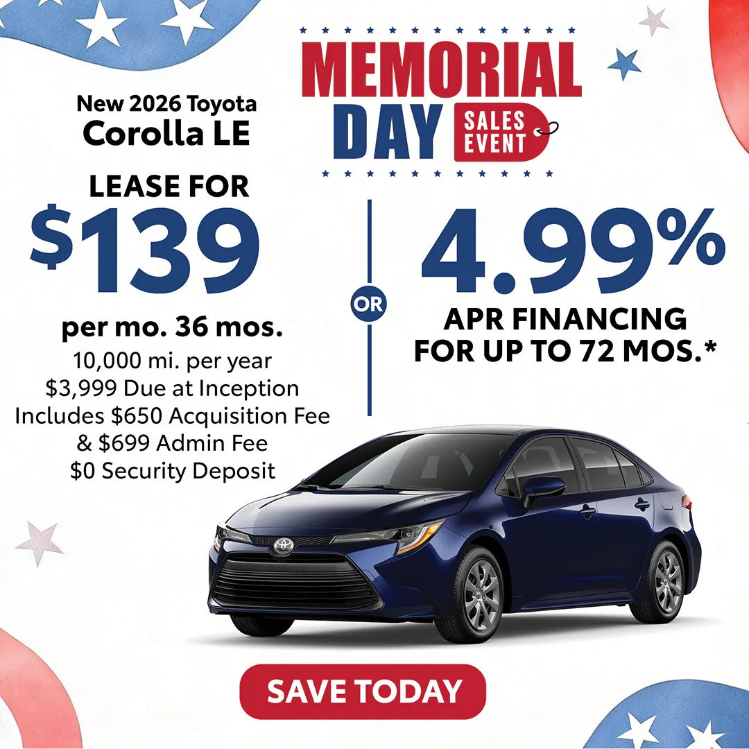 New 2026 Toyota Corolla LE | Canobie Lake Toyota