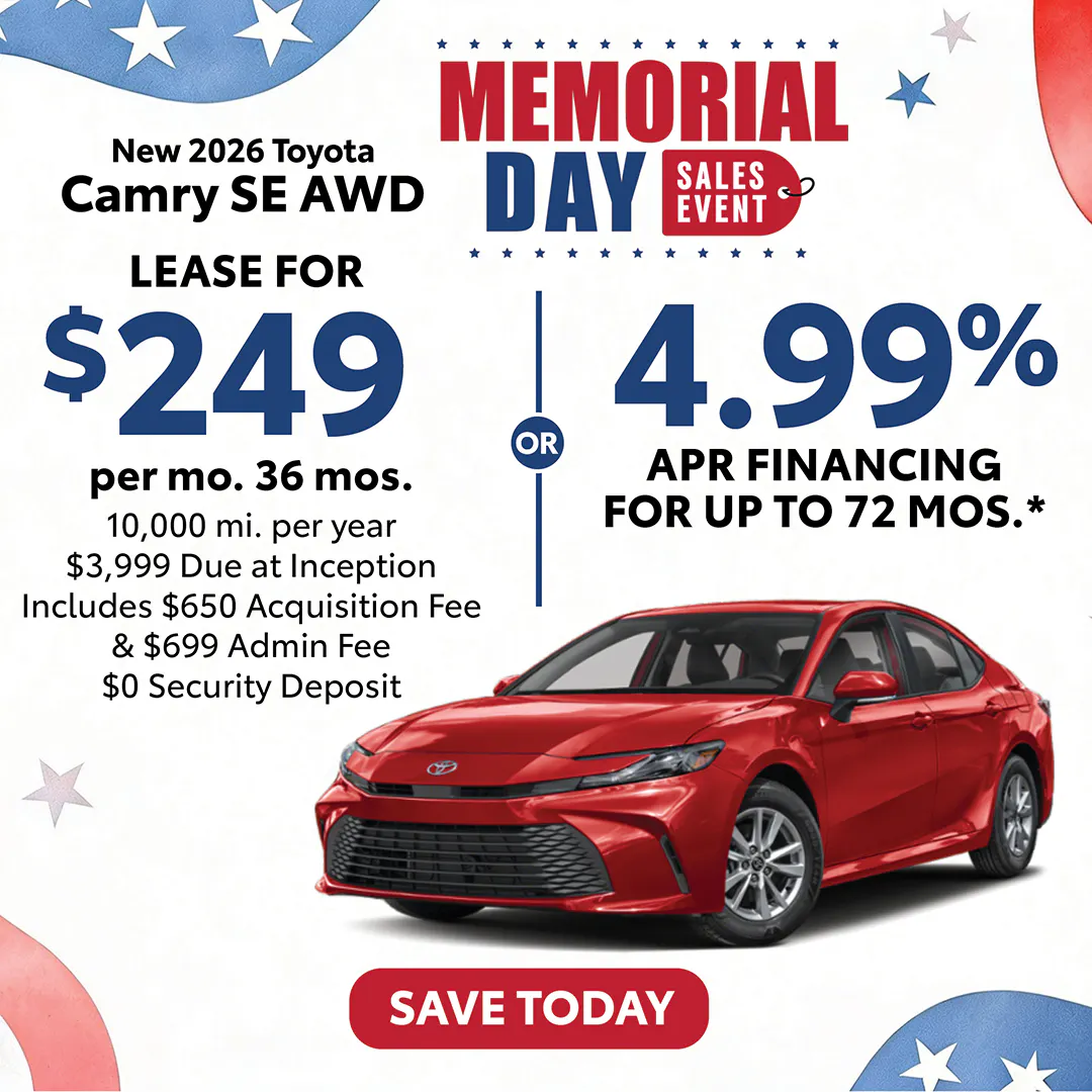 New 2026 Toyota Camry SE AWD | Canobie Lake Toyota