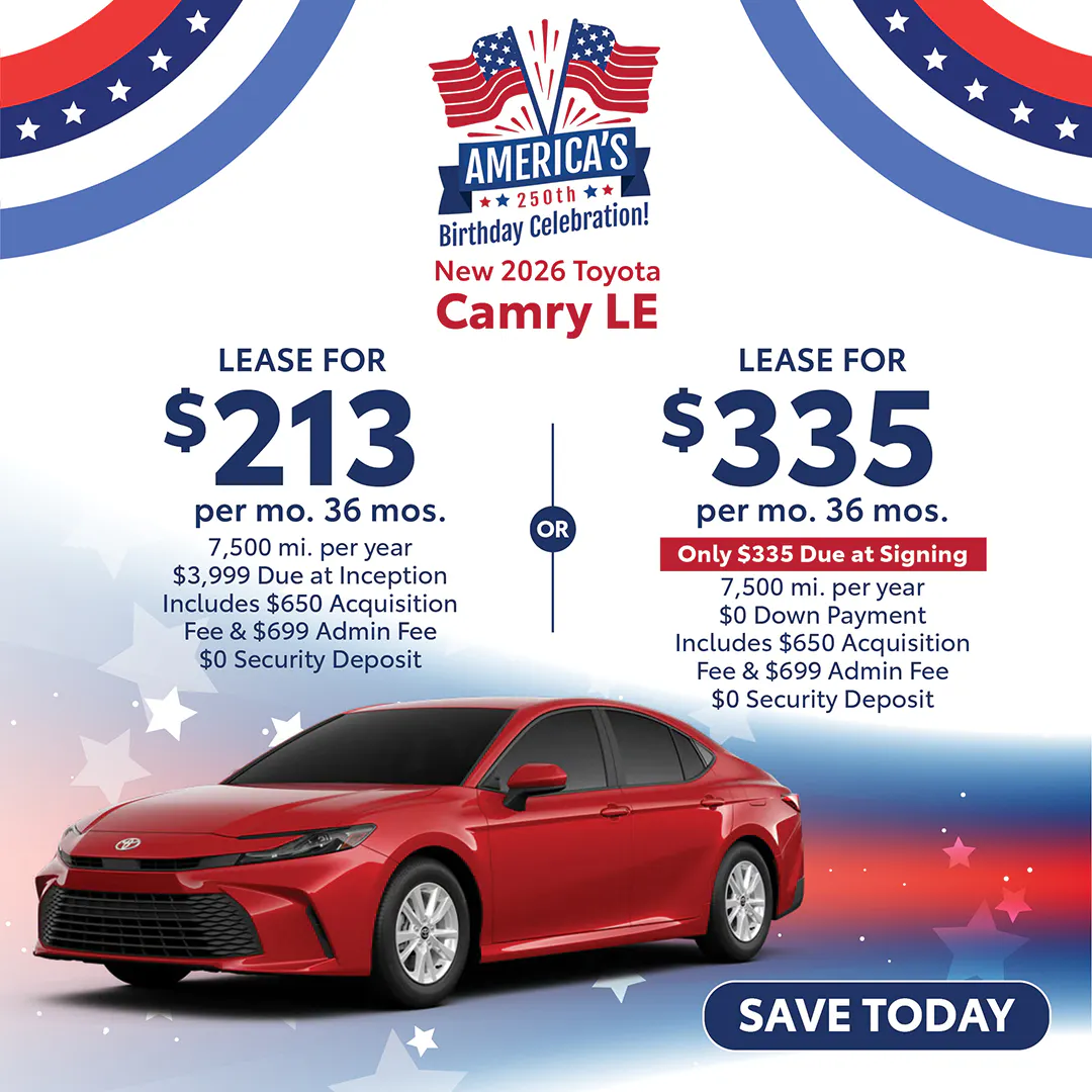 New 2026 Toyota Camry LE | Canobie Lake Toyota