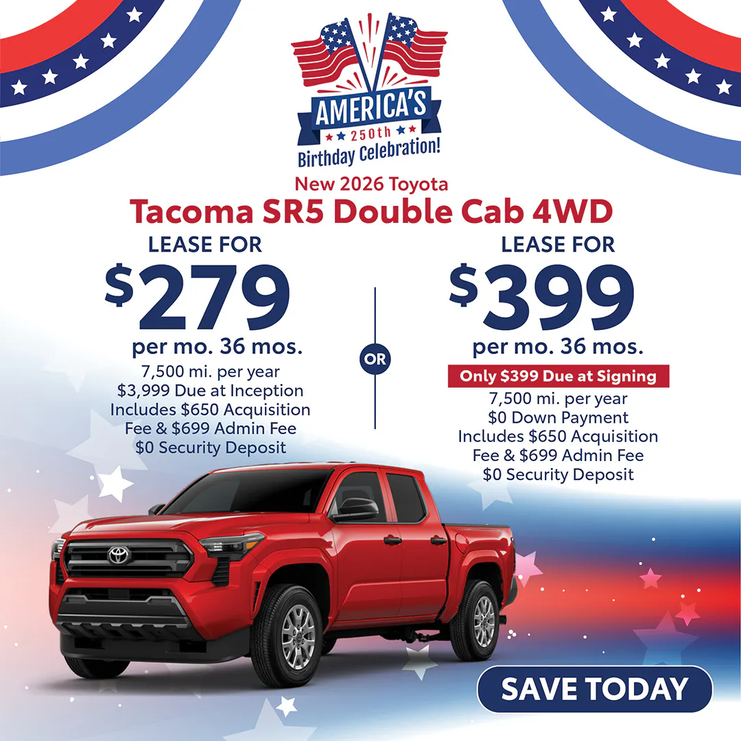 New 2026 Toyota Tacoma SR5 Double Cab 4WD | Canobie Lake Toyota