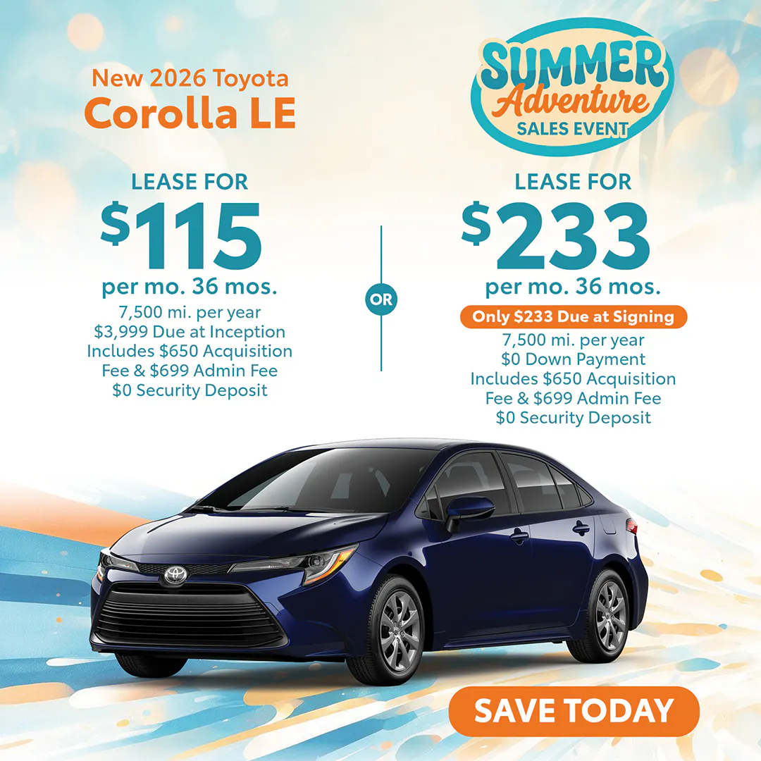 New 2026 Toyota Corolla LE | Canobie Lake Toyota