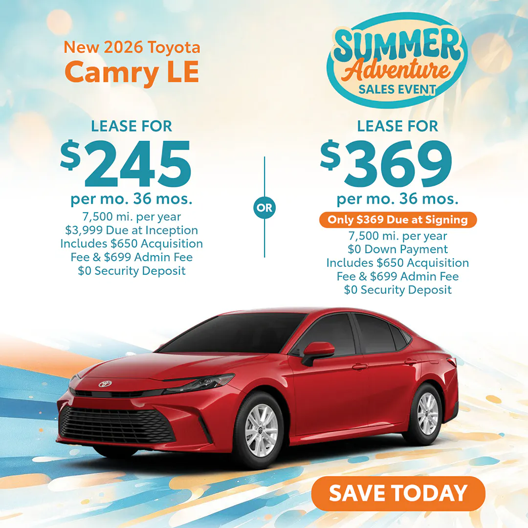 New 2026 Toyota Camry LE | Canobie Lake Toyota