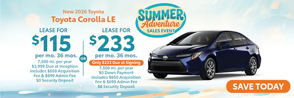 New 2026 Toyota Corolla LE | Canobie Lake Toyota