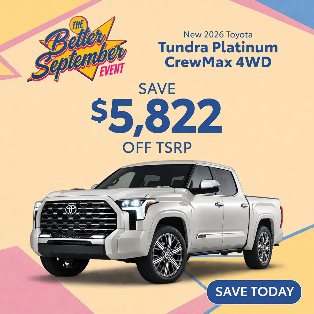 New 2026 Toyota Tundra Platinum CrewMax 4WD | Canobie Lake Toyota