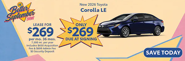 New 2026 Toyota Corolla LE | Canobie Lake Toyota